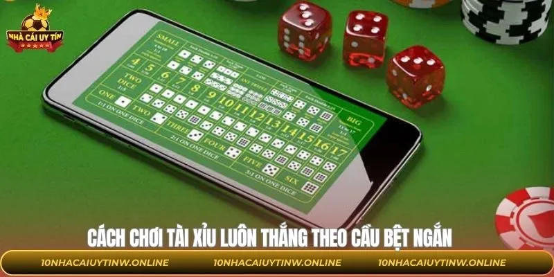 Cách chơi tài xỉu luôn thắng dựa vào cầu bệt