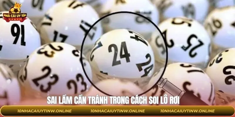 Những điểm cần tránh khi sử dụng các phương pháp